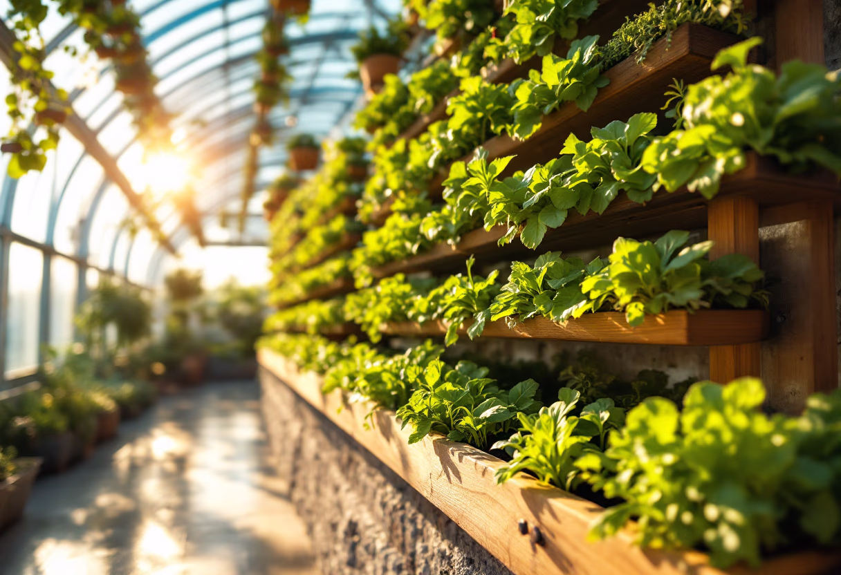 image of vertical farming system