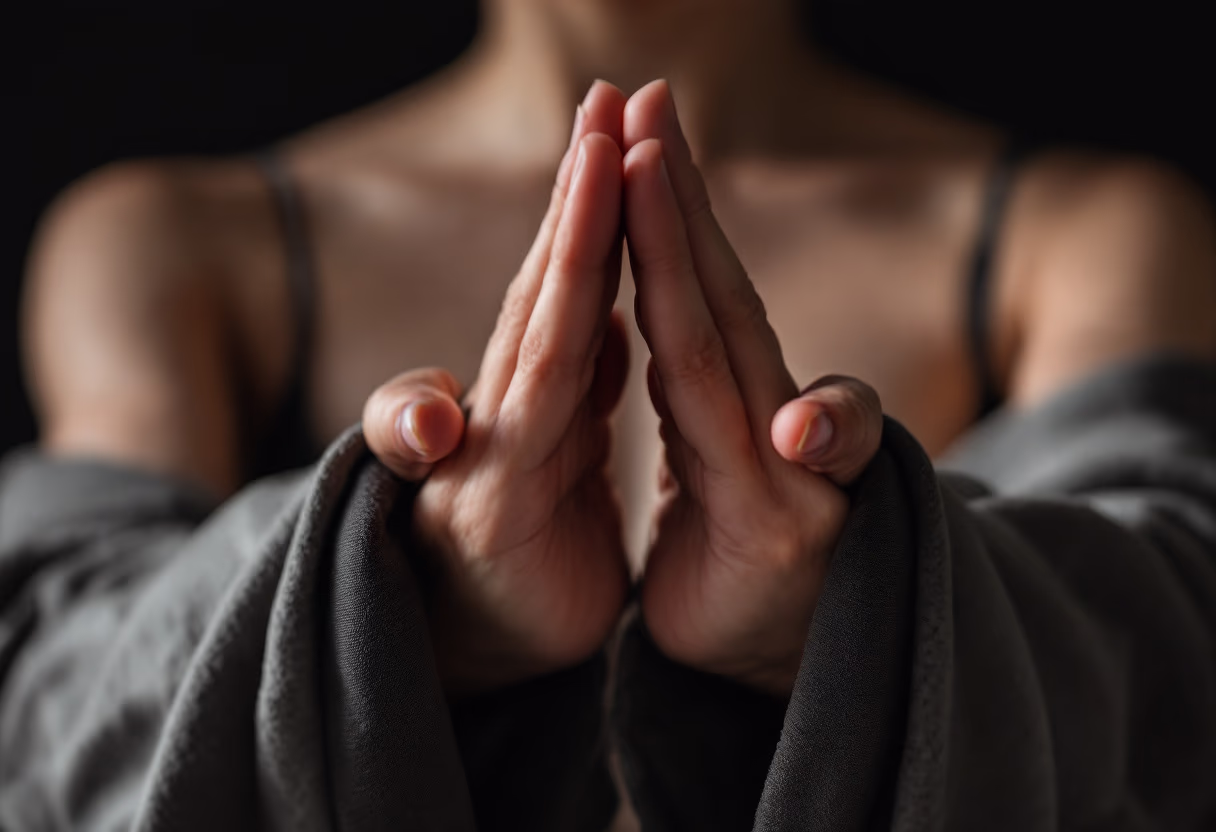 image of yoga class in progress (for a wellness center)