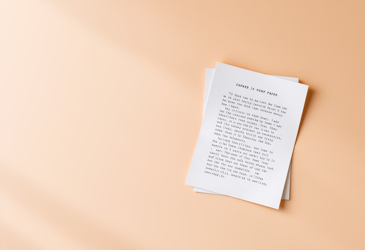 image of typed manuscript pages