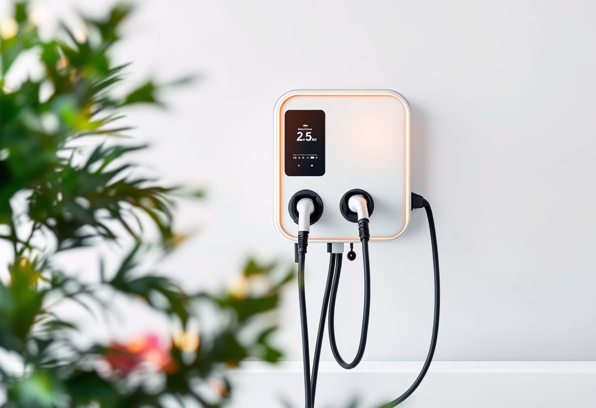 image of electric vehicle charging station