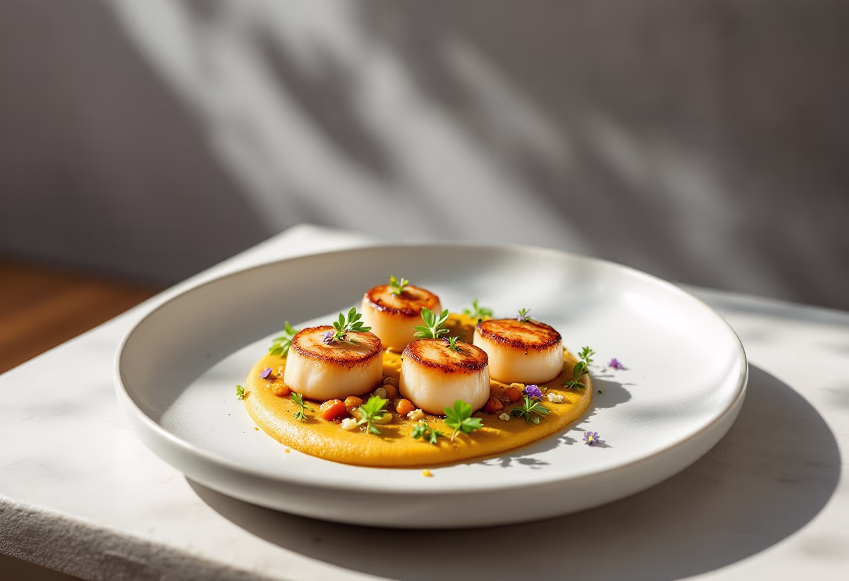 image of signature dish for a fine dining restaurant