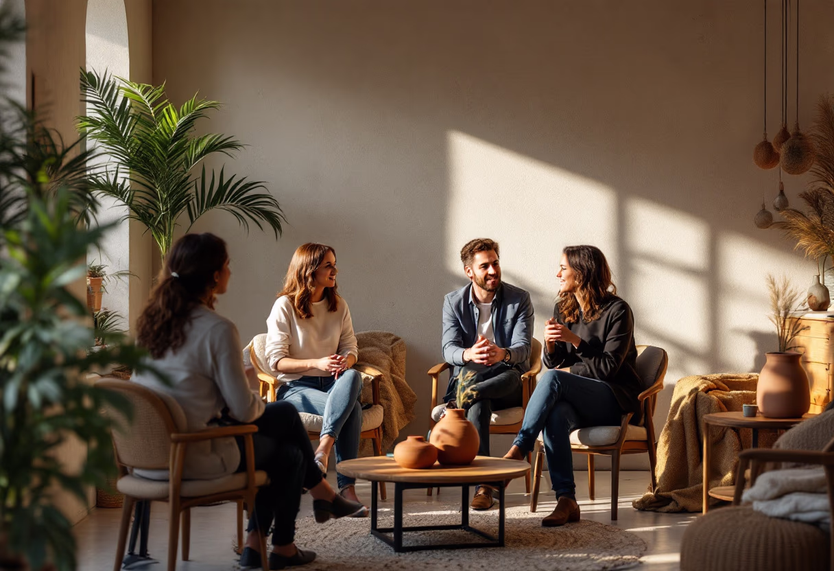 image of people networking