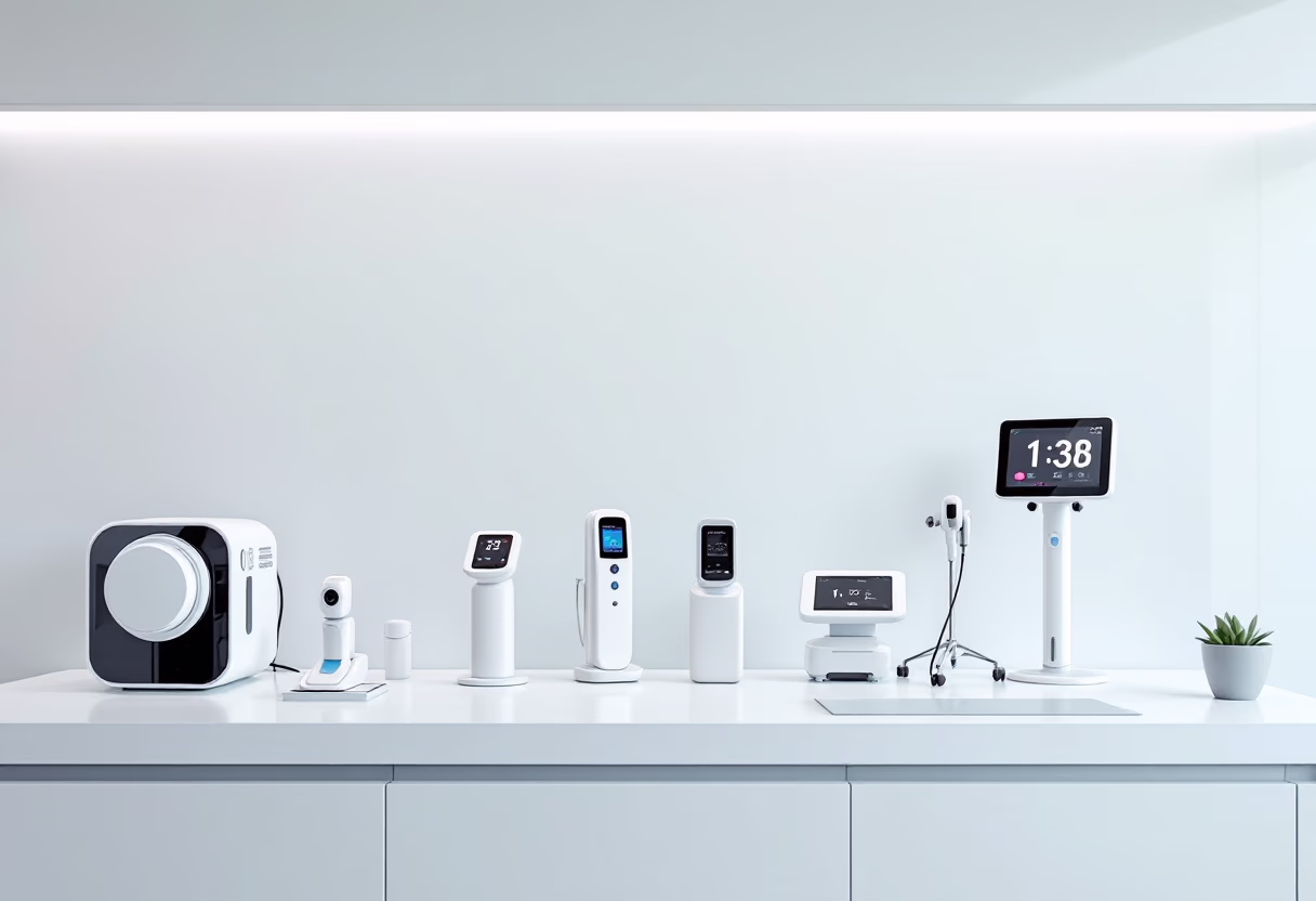 image of a health check corner at the pharmacy