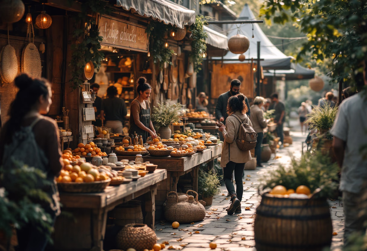 image of a community festival outdoors
