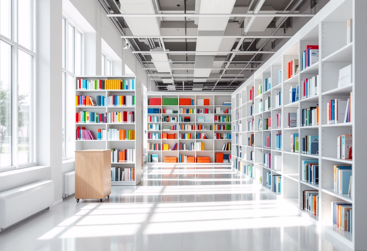 image of library interior (for a schools (k12))