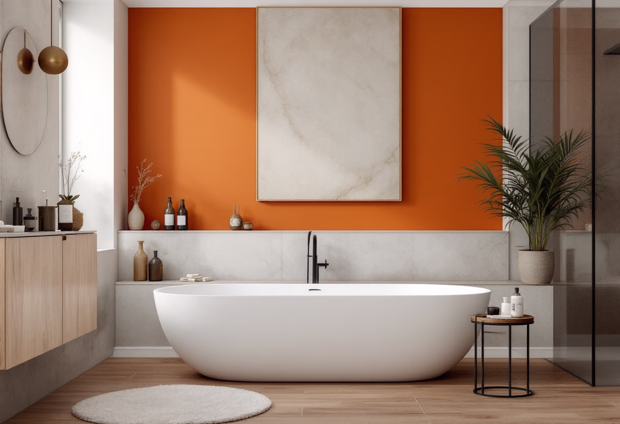 [background image] image of bathroom interior (for a plumbing service)