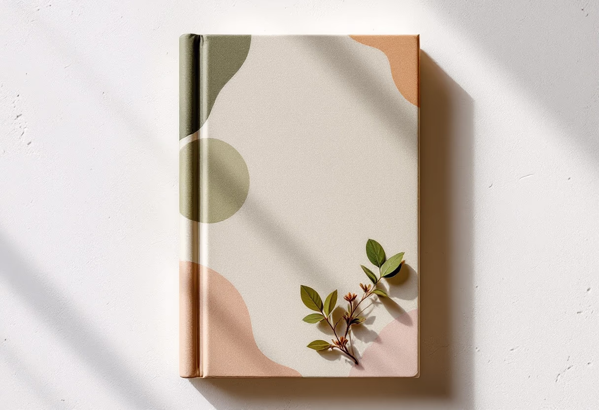 image of fictional book cover for an author & writer