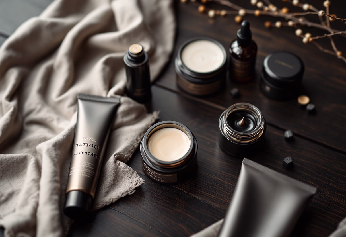 image of tattoo aftercare products