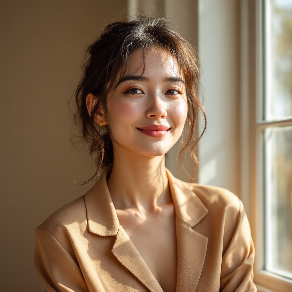 [headshot] image of customer (for a home goods store)