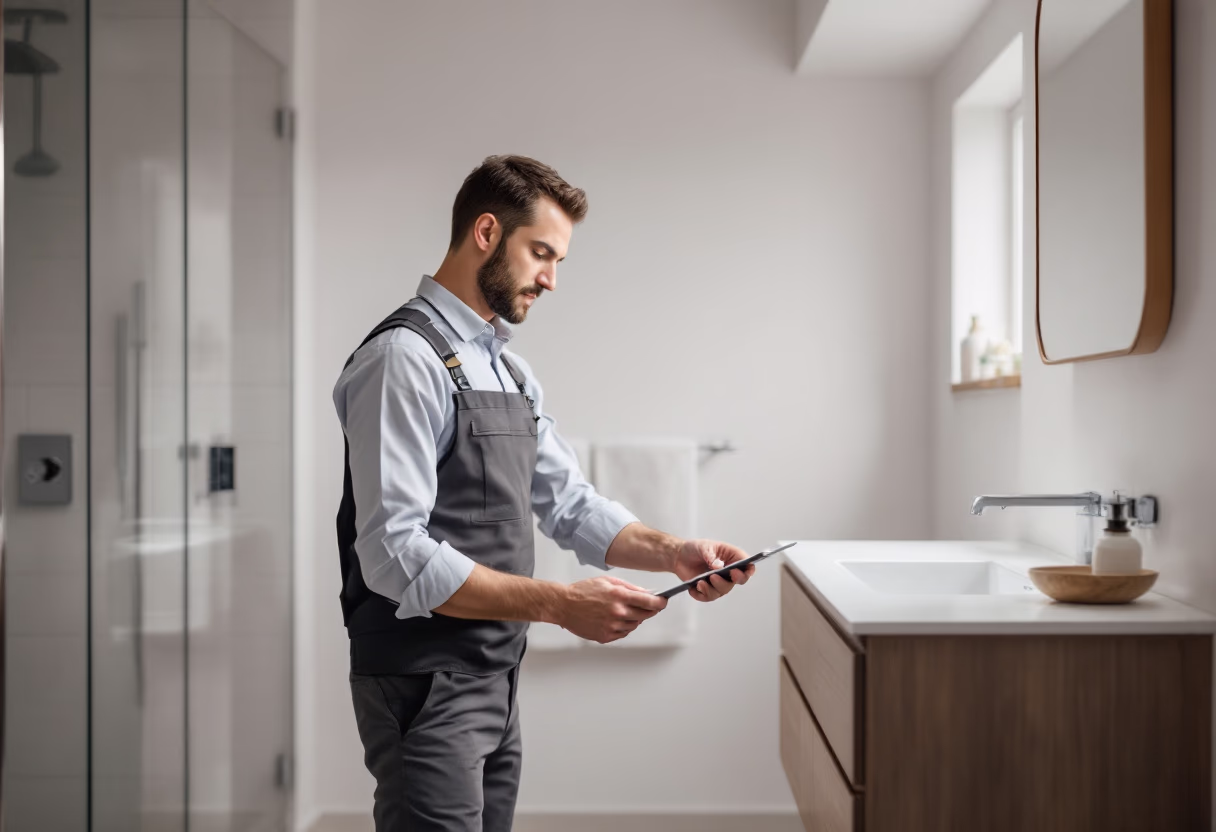 image of a house inspection
