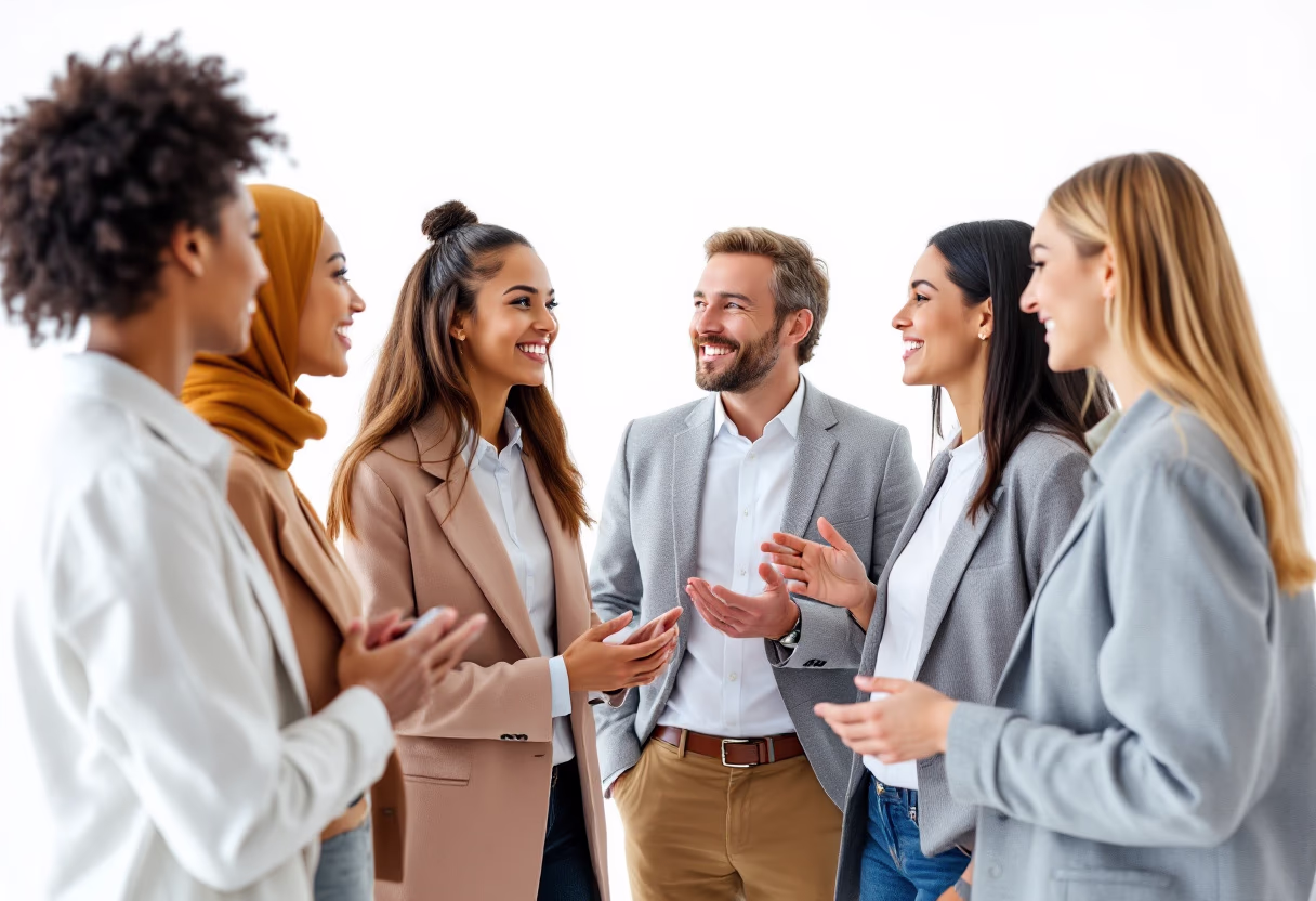 image of networking event (for a hr tech)