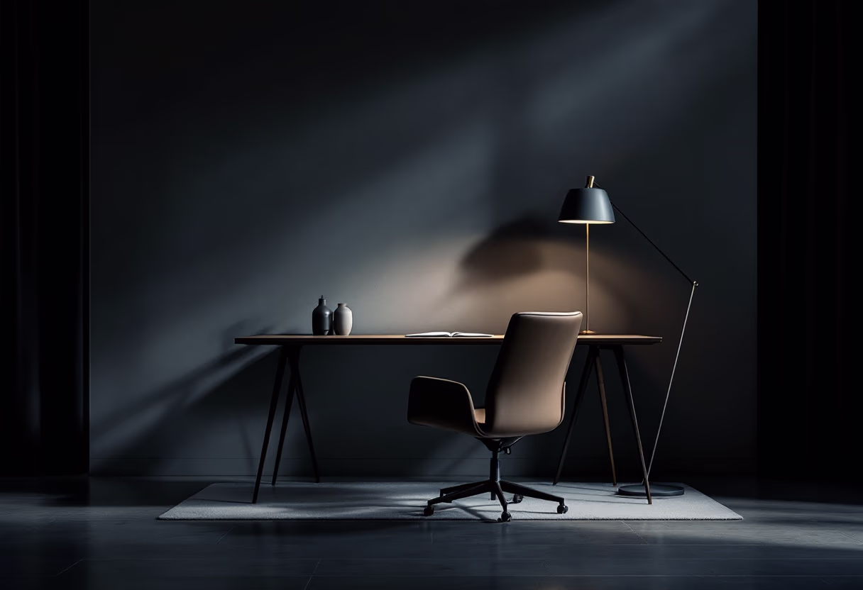[background image] image of a serene office space (for a personal coach & consultant)