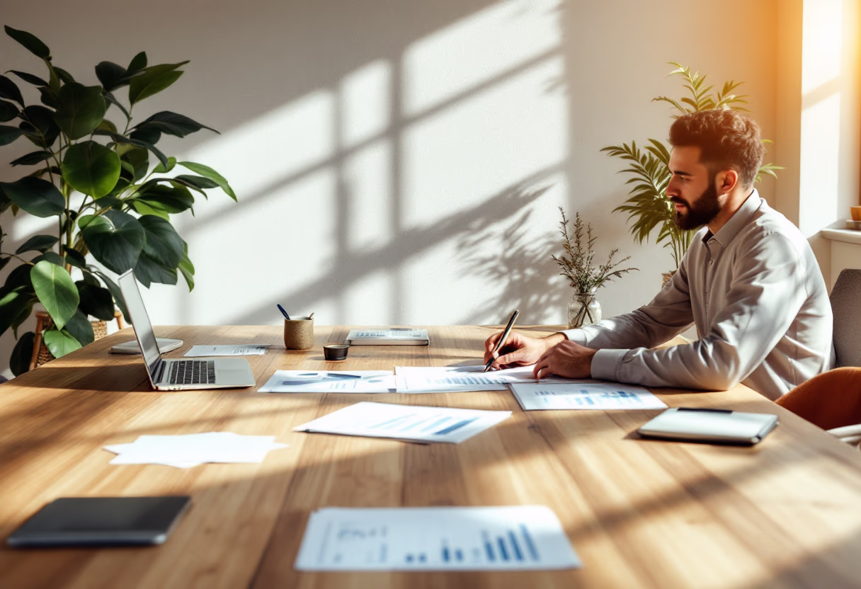 image of financial charts