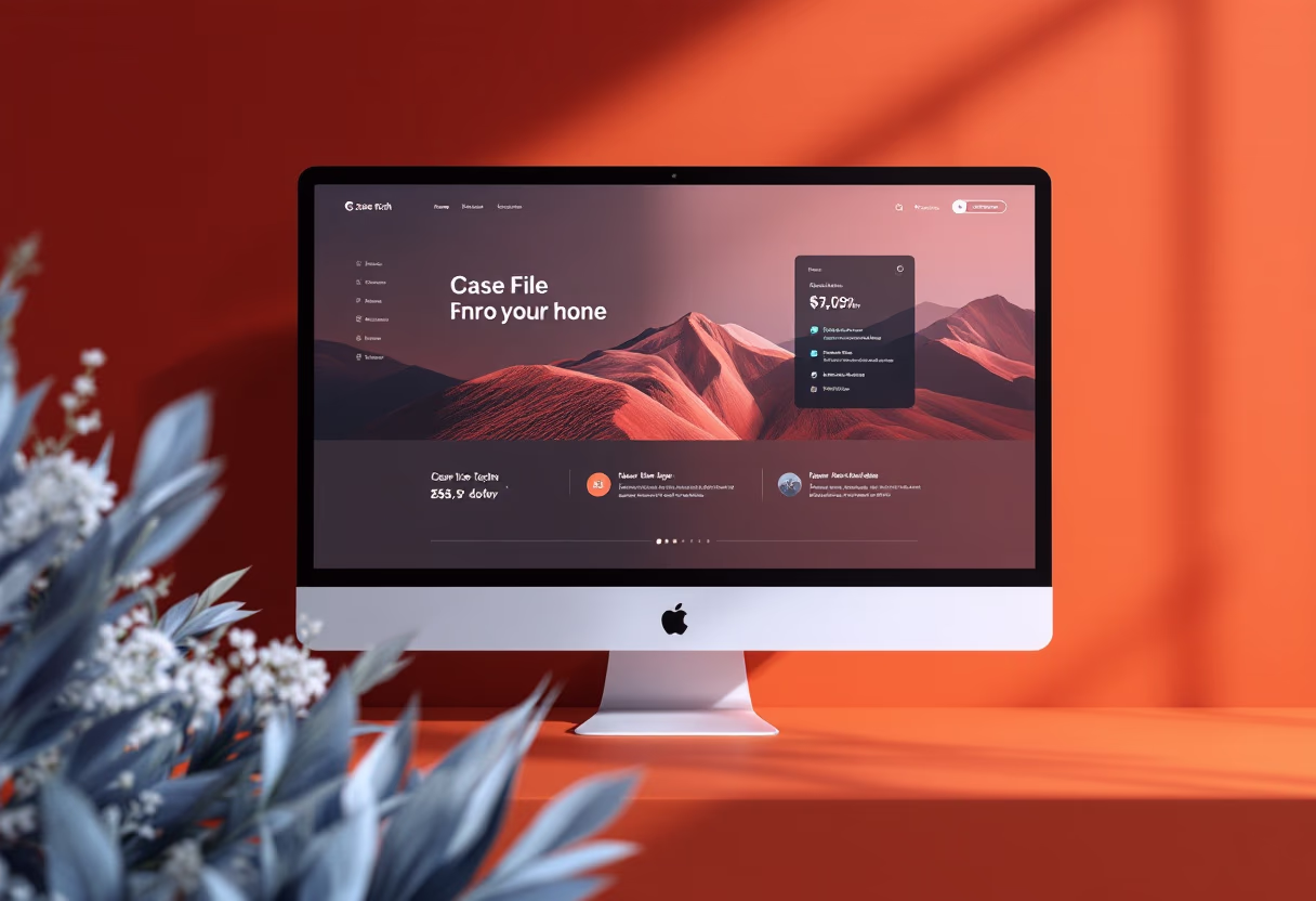 [digital project] image of case file on a tablet (for a legal tech)