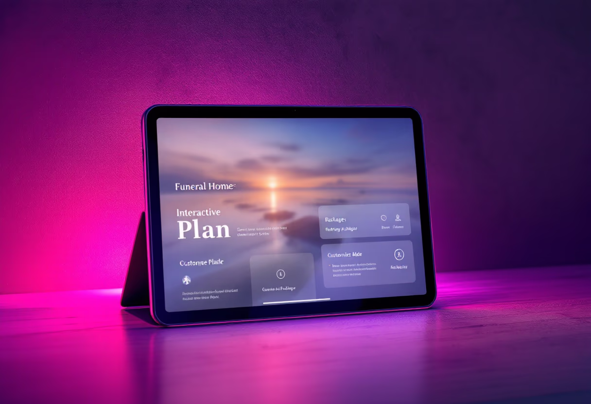 image of customized plan options (for a cemeteries & funeral home)