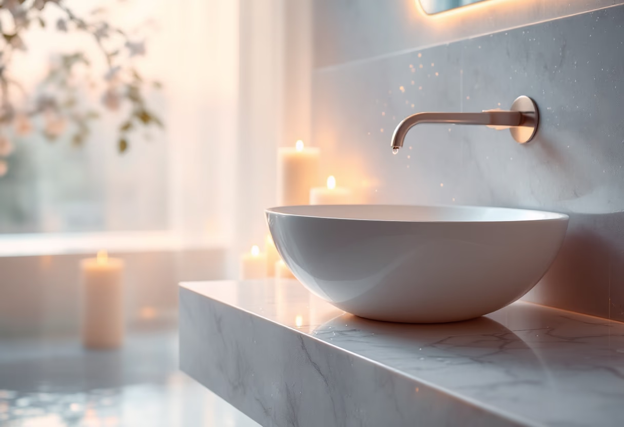 image of a sparkling bathroom