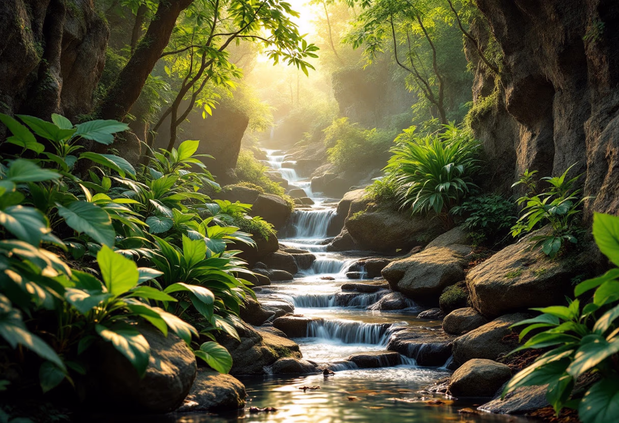 nature scene for wellness center
