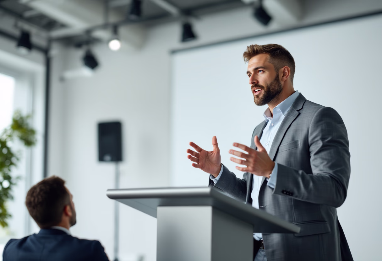 image of a transportation seminar