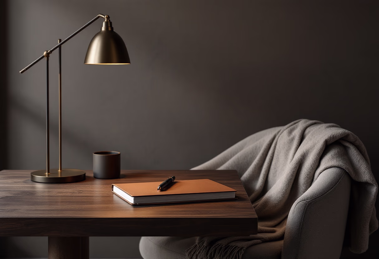 image of cozy study nook [background image]