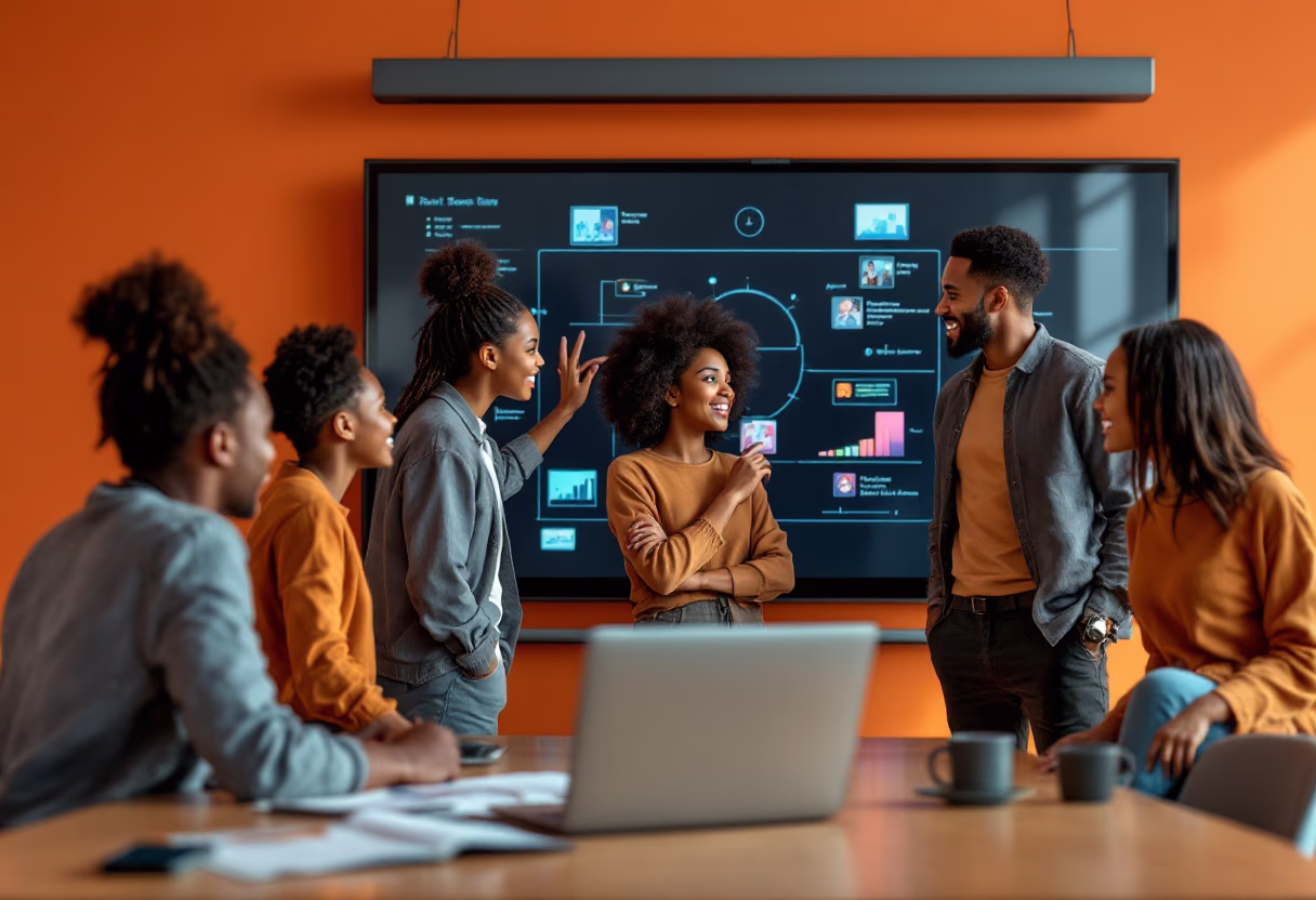 image of students using technology (for a edtech)