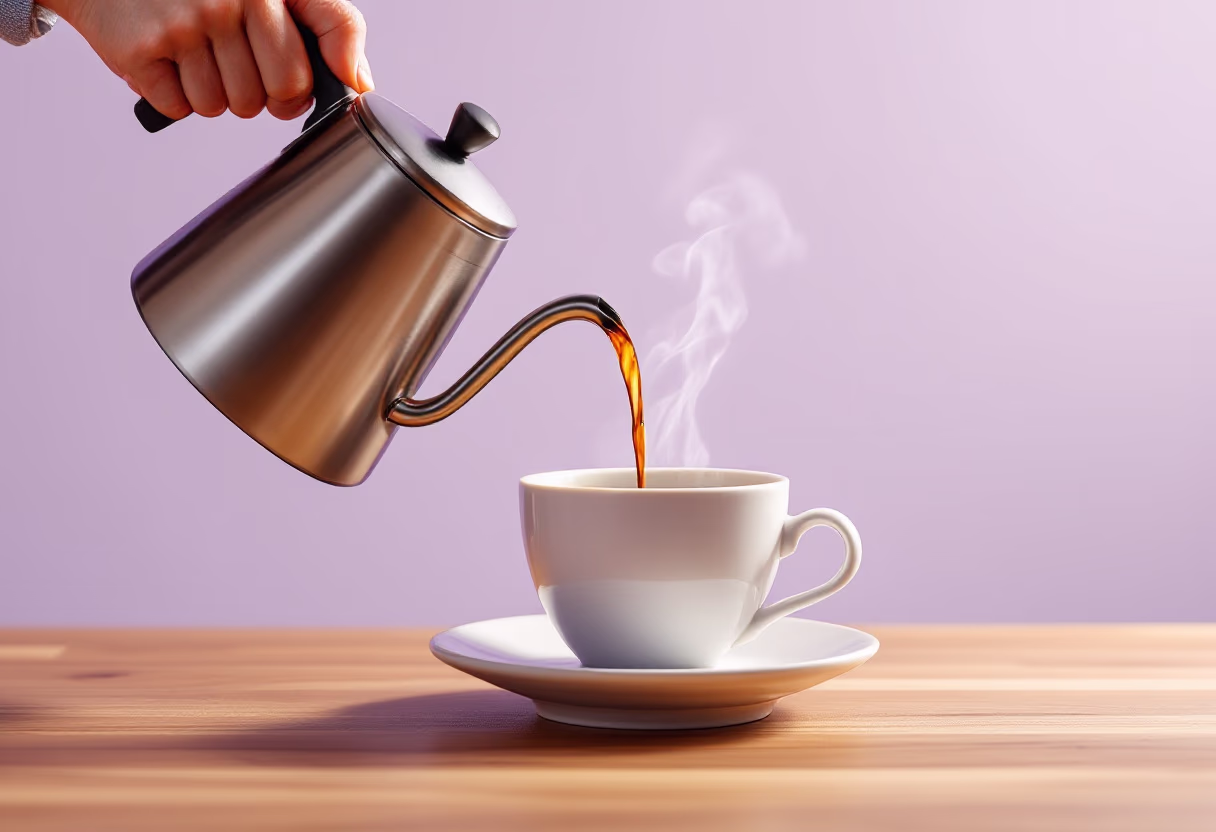 image of coffee being poured