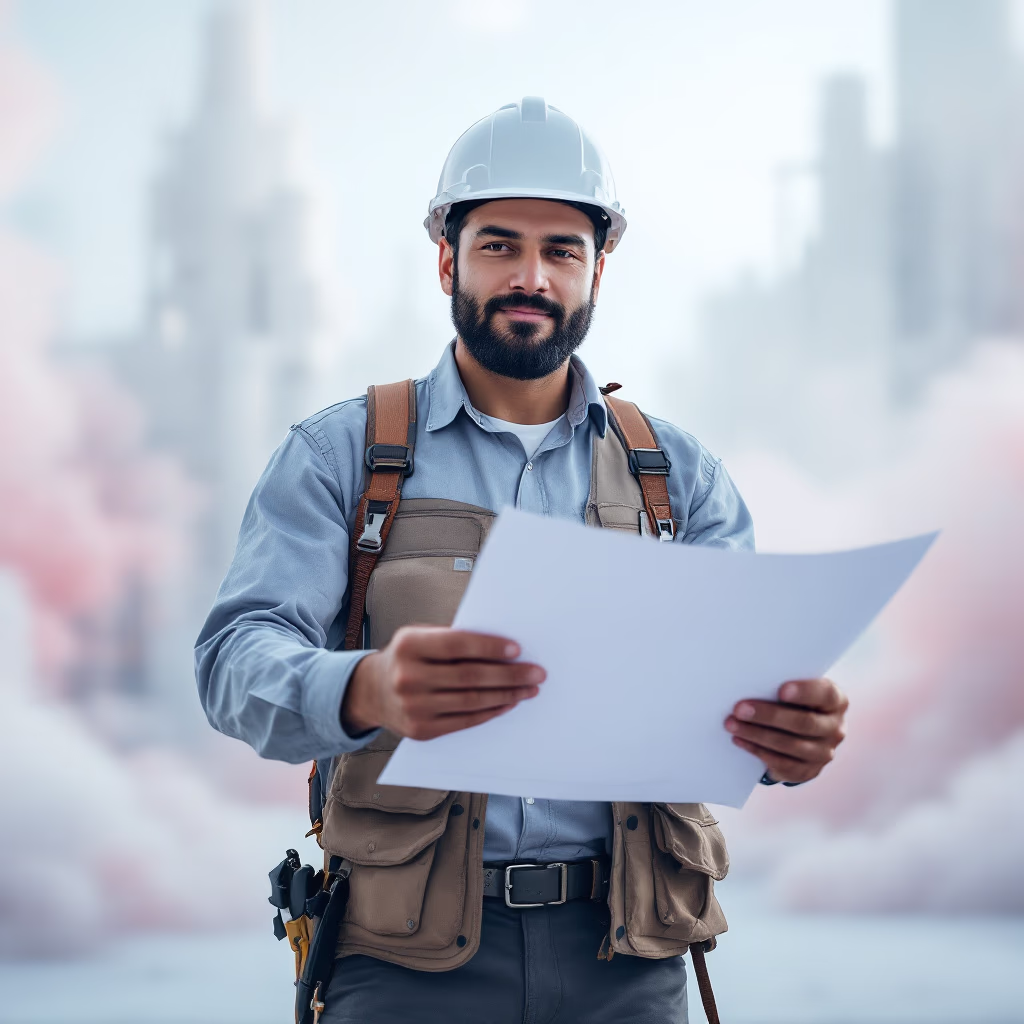 [team] image of team member (for a general contractor)