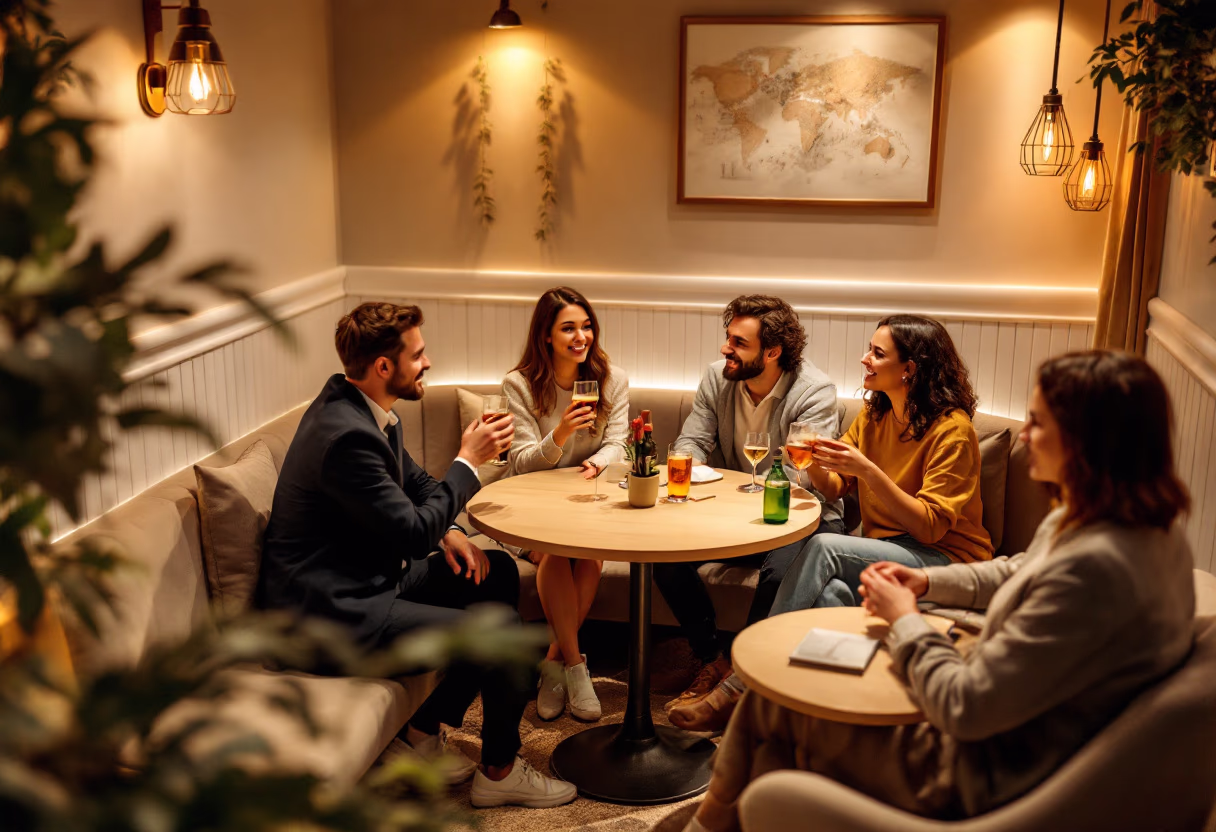 image of bustling pub event