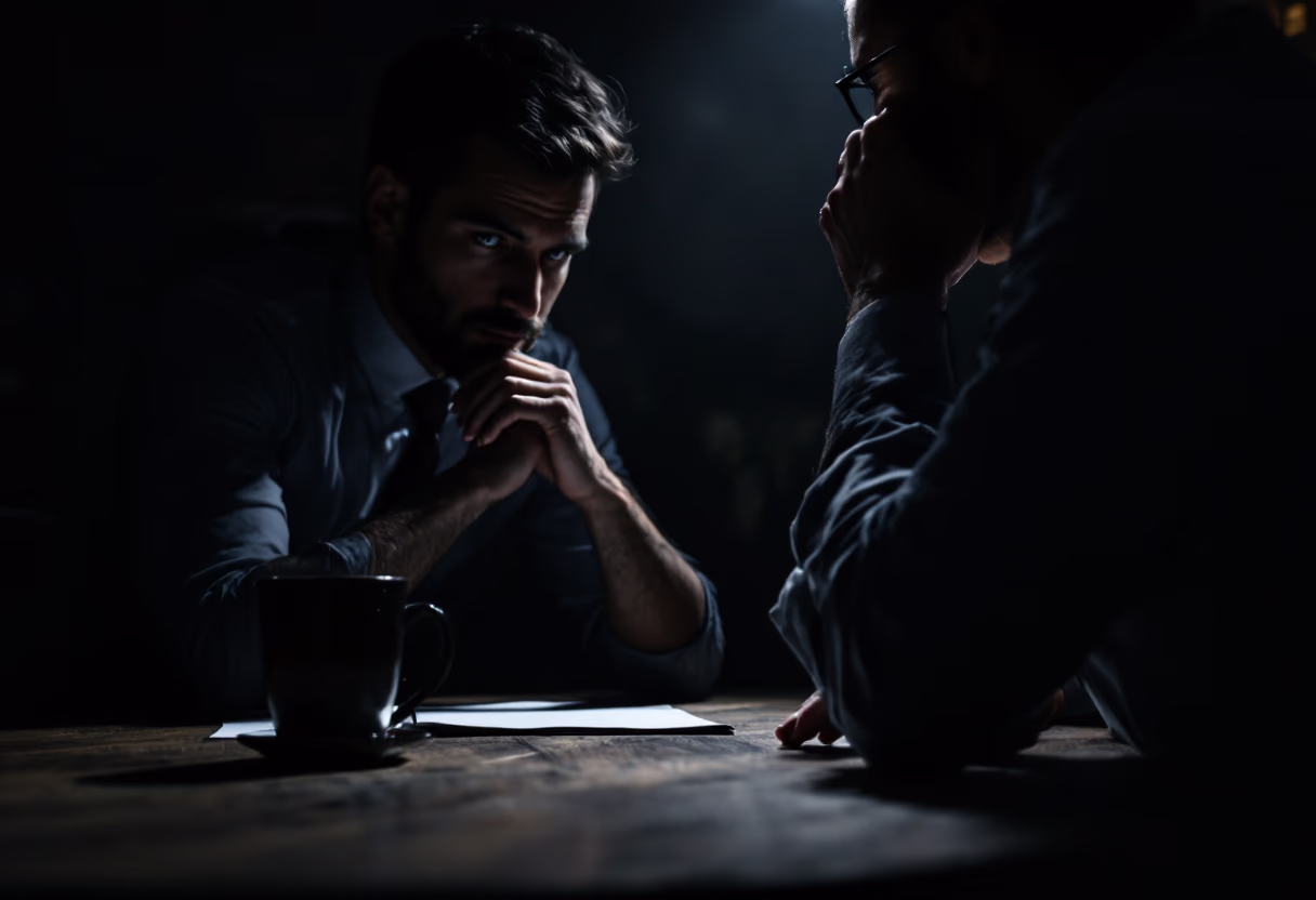 image of professional discussing a financial strategy with a client