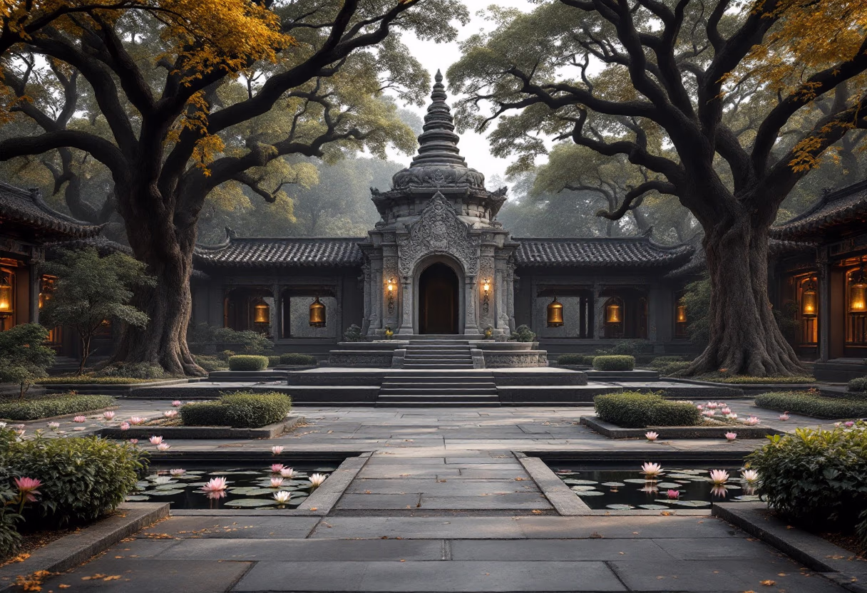 image of temple grounds