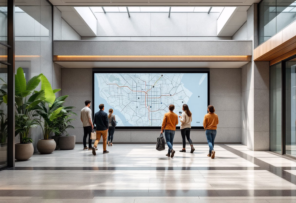 image of transportation system network (for a mobility and transportation)