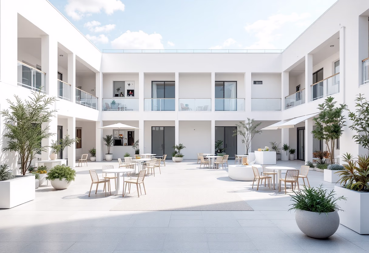 image of a school campus (for a edtech)