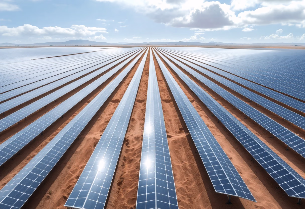 image of completed solar project