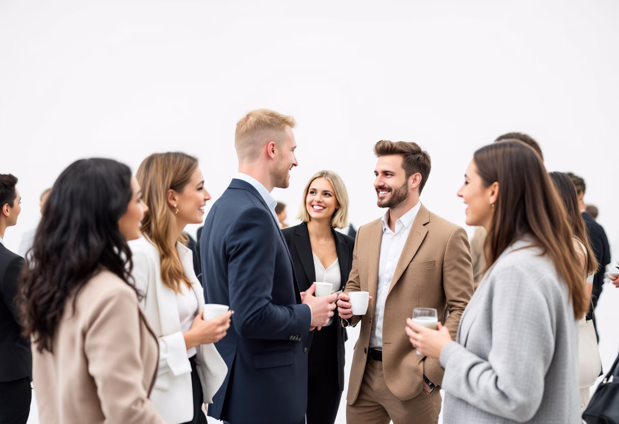 image of networking event (for a hr tech)