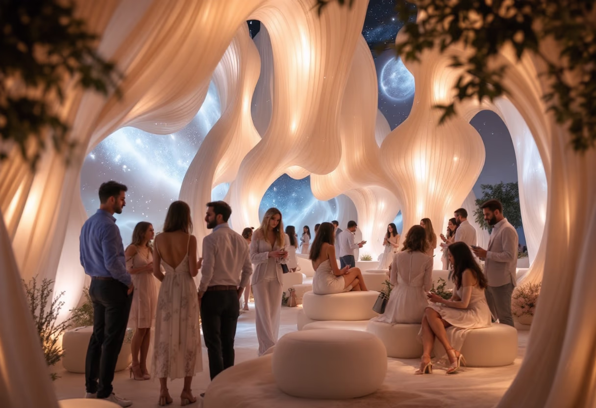 image of a tech conference (for a space tech)