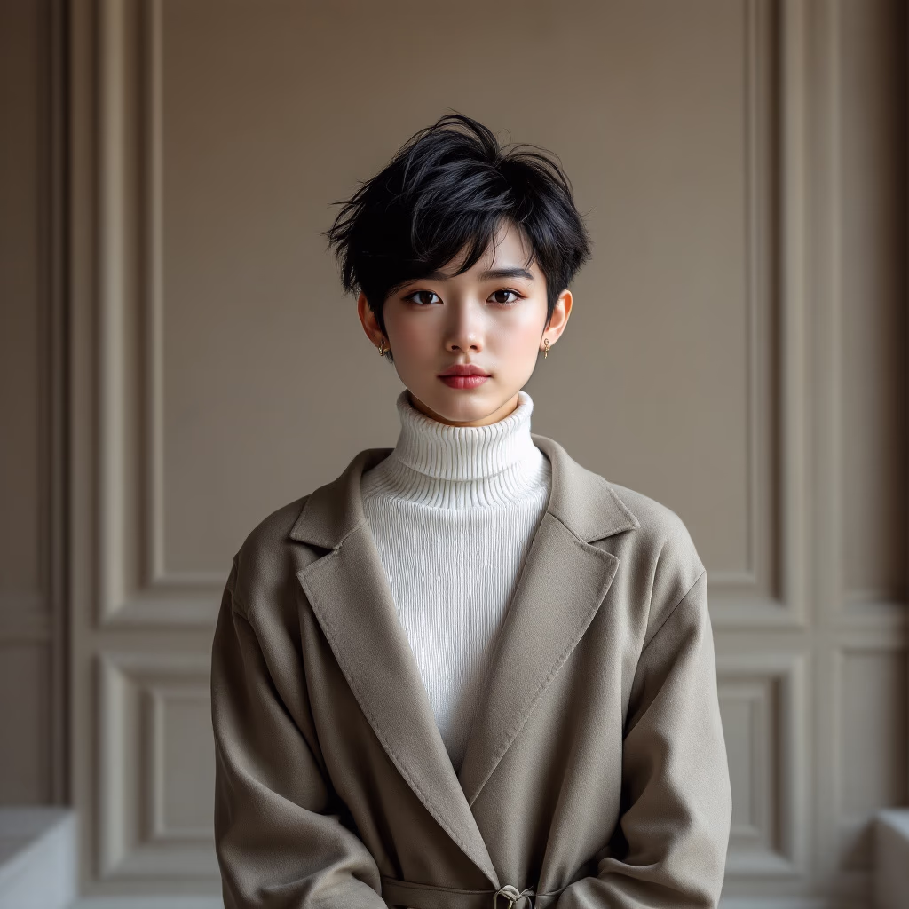 [headshot] image of satisfied student using a laptop