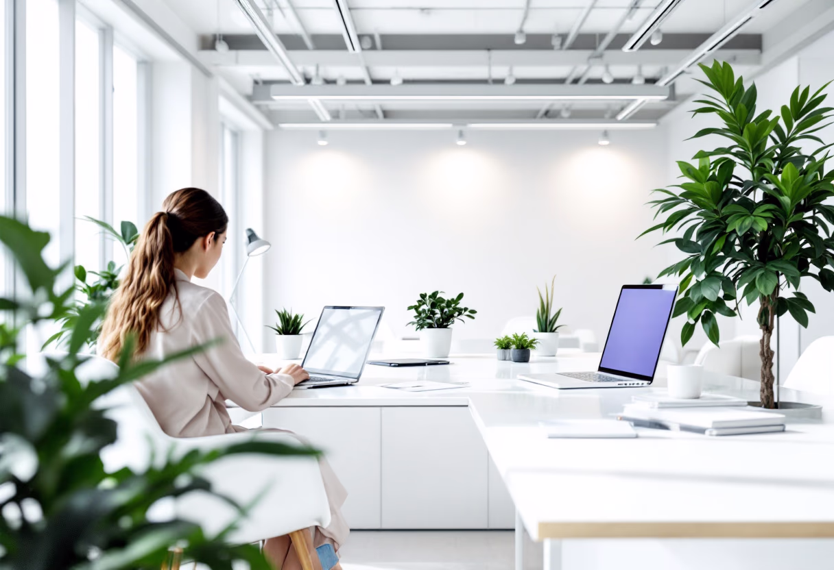 [background image] image of busy office environment (for an hr tech)