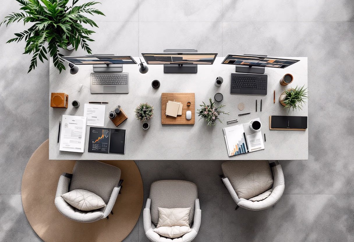 [background image] image of futuristic technology (for a data analytics and business intelligence)