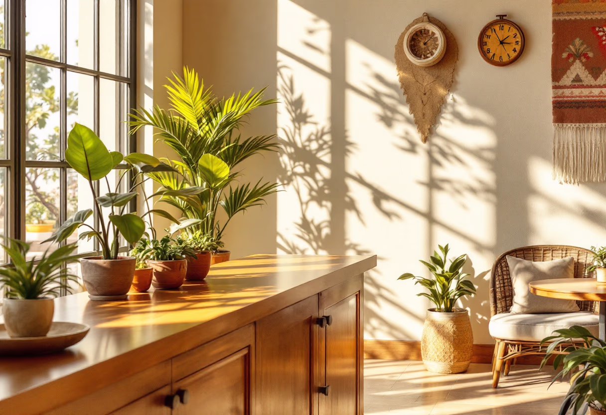 image of reservation desk (for a mexican restaurant)