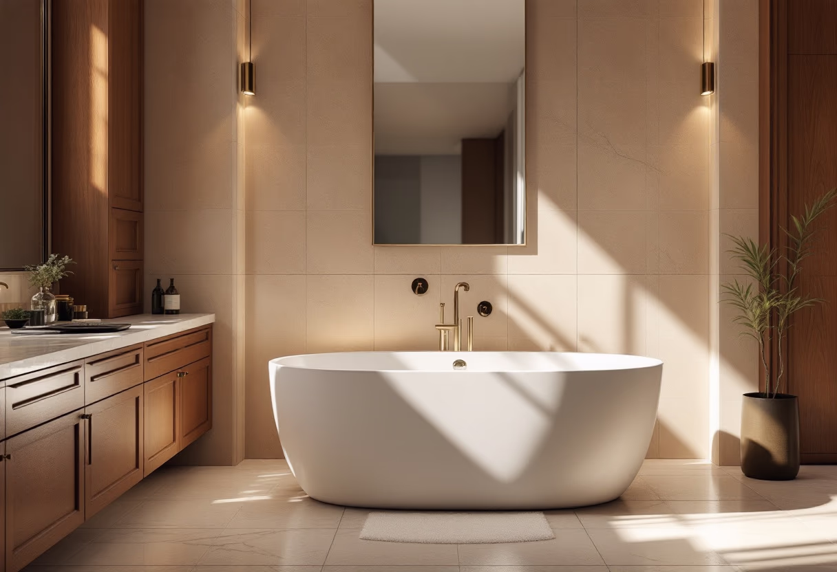 image of completed plumbing project
