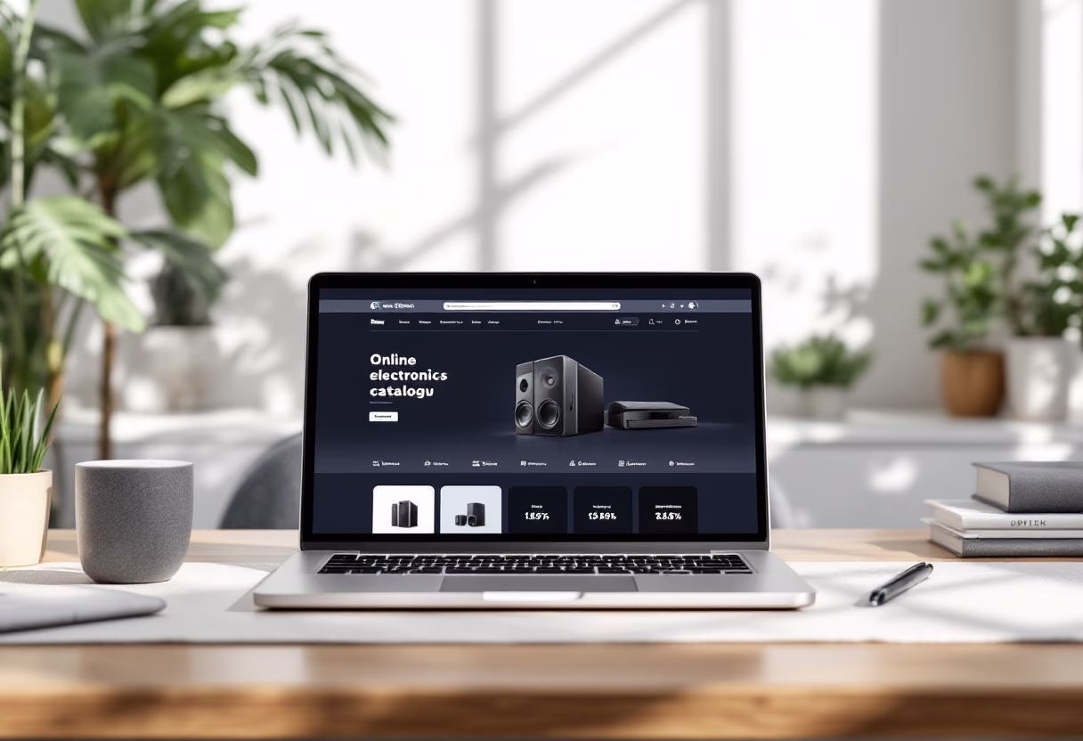 image of online shopping transaction