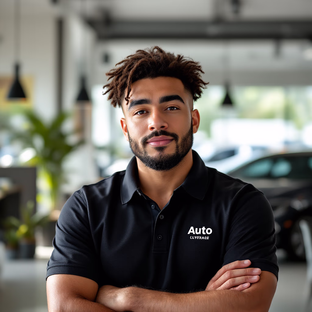 [team] image of team member (for an auto dealership)