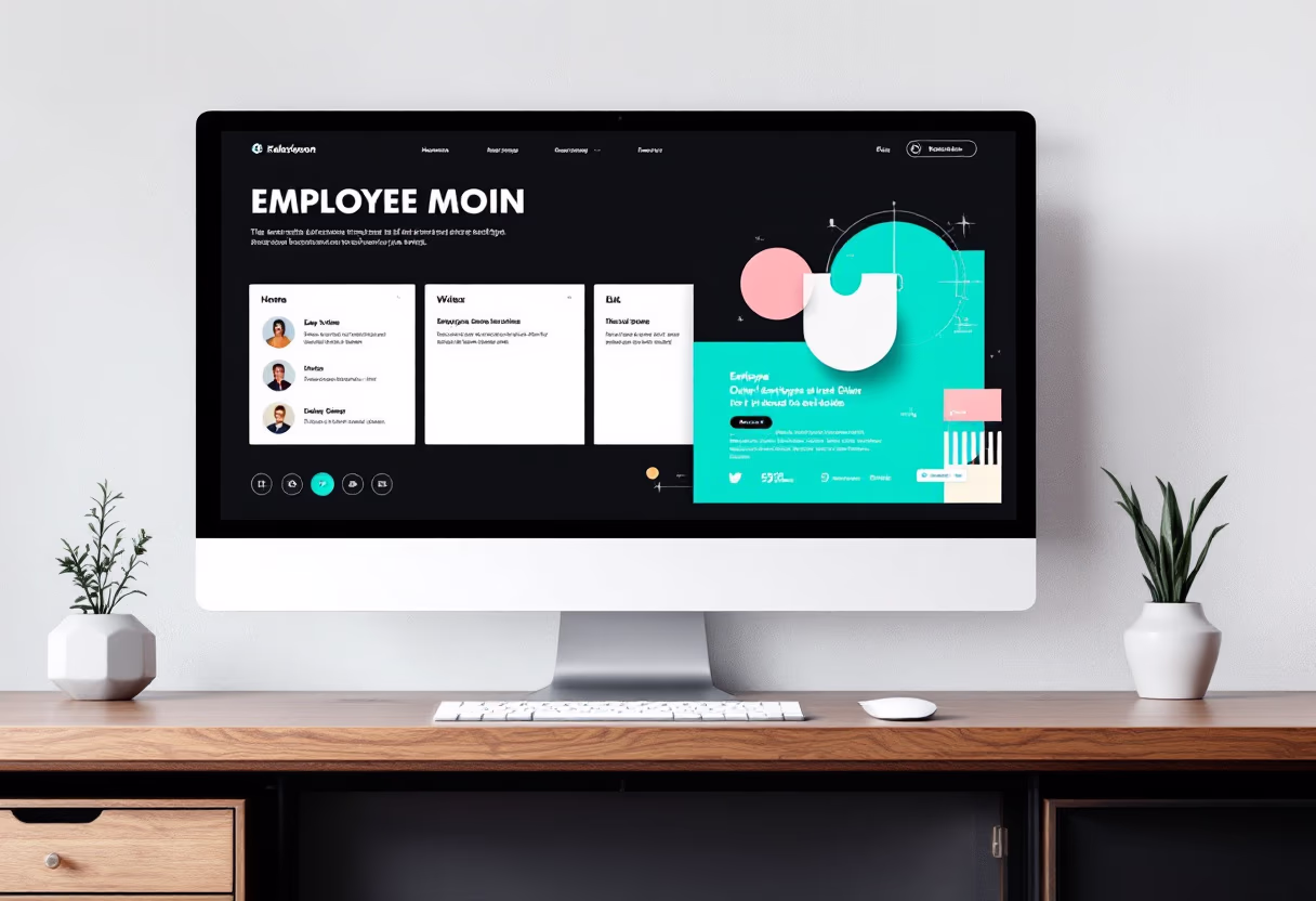 [interface] image of cloud-based solutions interface for hr tech