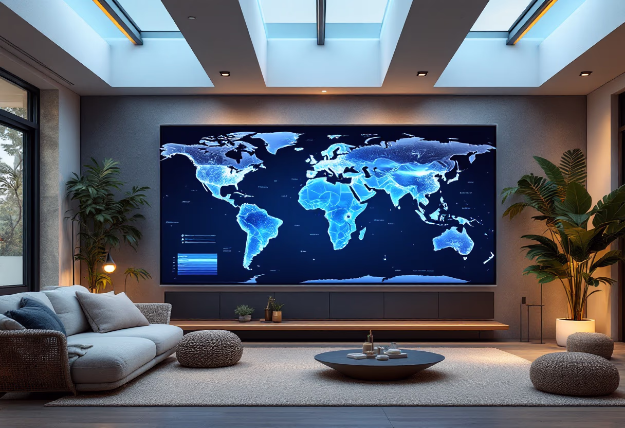 image of world map (for a travel tech)