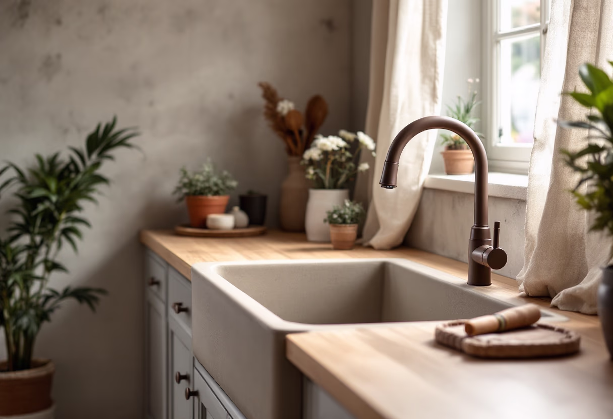 image of completed plumbing project