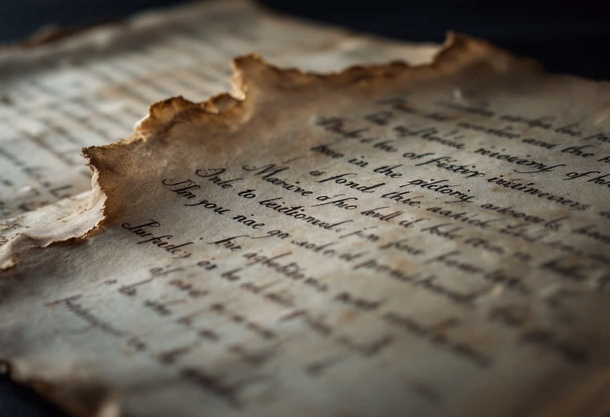 image of maritime history documents