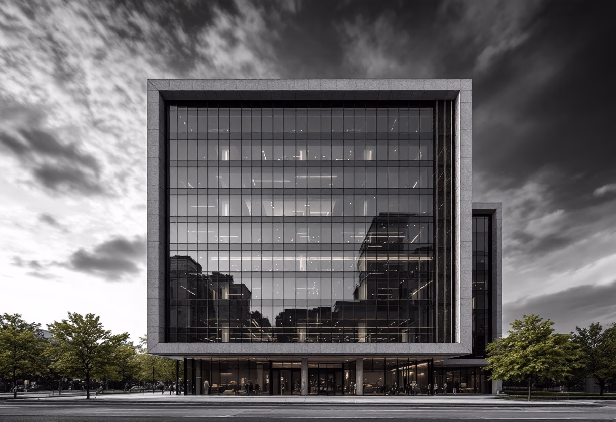 image of office building exterior (for a mobility and transportation)
