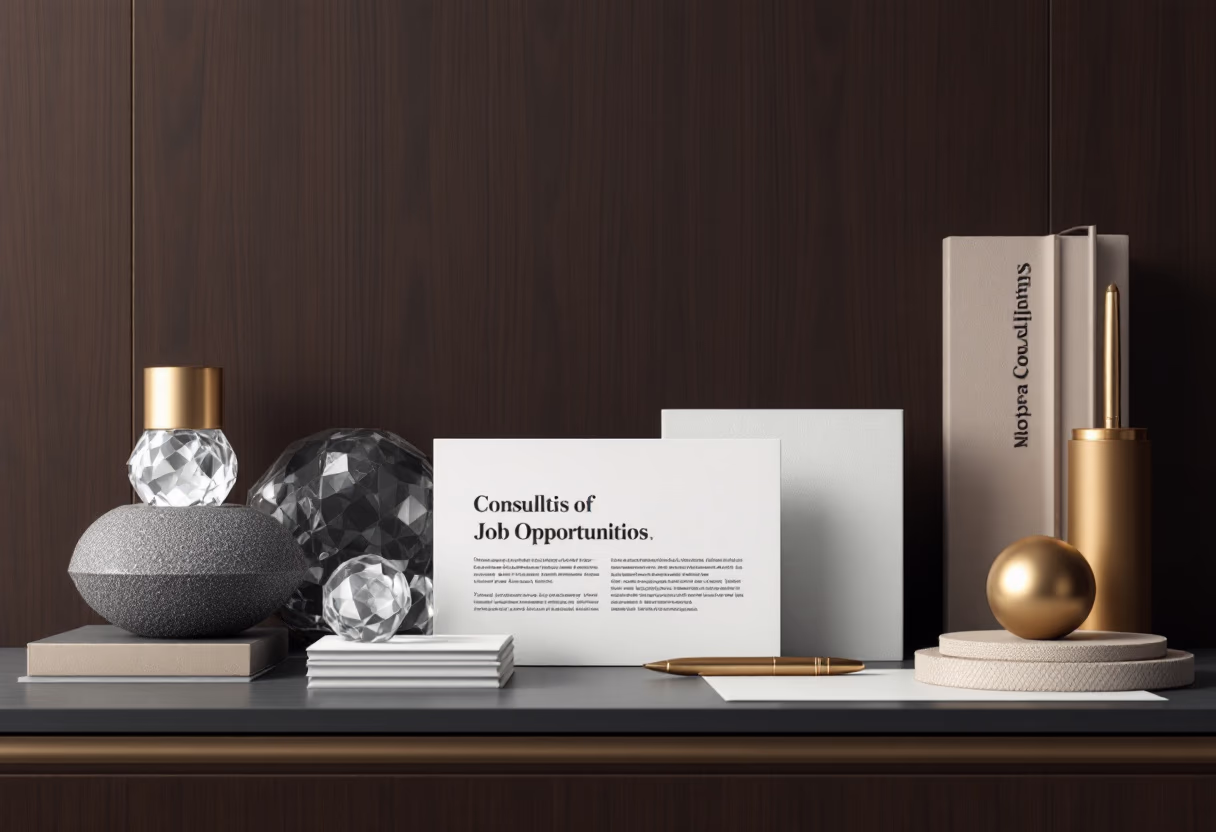 image of job opportunities display (for a consulting firm)