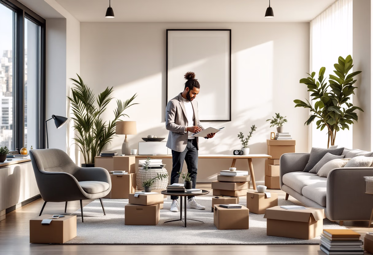image of moving day scenes