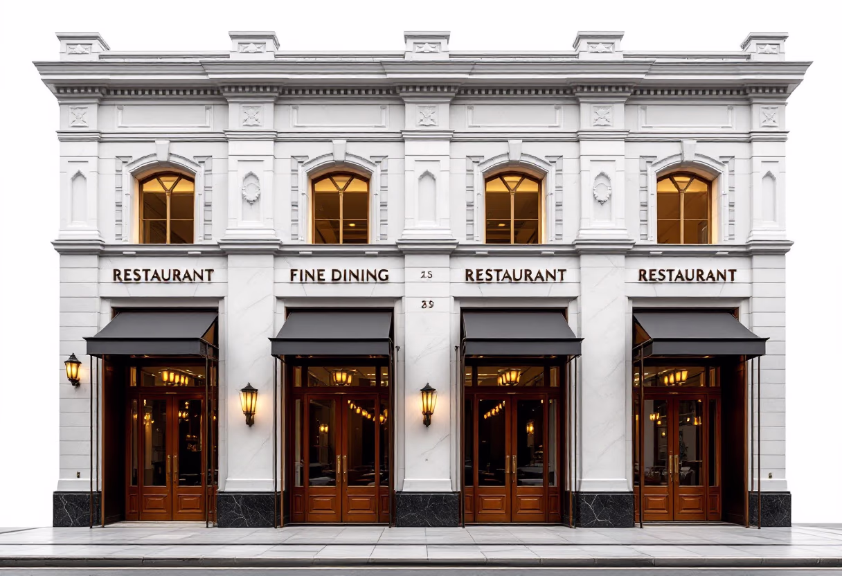image of historic restaurant building