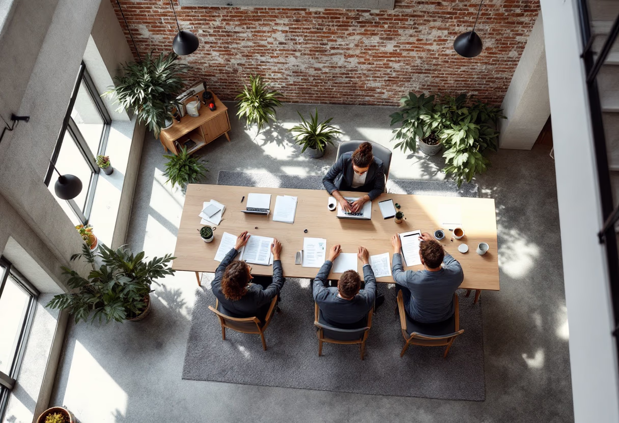 image of financial planning, business meeting